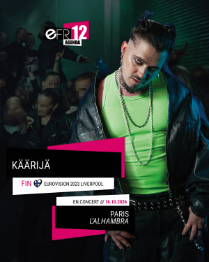 <a href="https://tidd.ly/46Sp5VS" target="_blank"><p style="color:#FF00FF;"> Je réserve !</p></a> Käärijä de passage à Paris pour son Eurodisko tour 2026.
